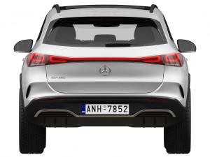 mercedes-benz eqa 2022 3D Model