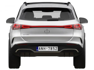 mercedes-benz eqa 2022 3D Model