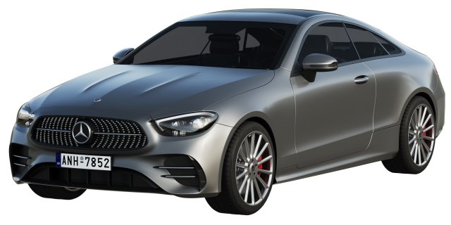 mercedes-benz e-class coupe amg-line 2021 3D Model .c4d .max .obj .3ds .fbx .stl .blend 