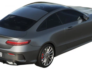 mercedes-benz e-class coupe amg-line 2021 3D Model