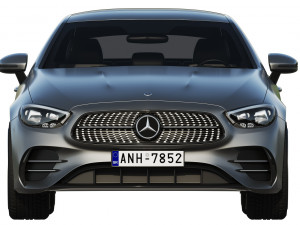 mercedes-benz e-class coupe amg-line 2021 3D Model