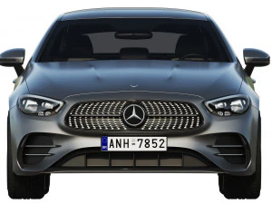 mercedes-benz e-class coupe amg-line 2021 3D Model