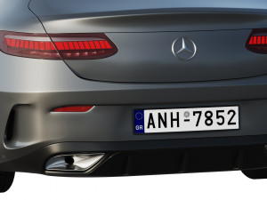 mercedes-benz e-class coupe amg-line 2021 3D Model