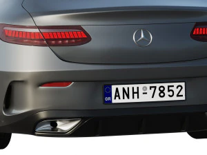 mercedes-benz e-class coupe amg-line 2021 3D Model