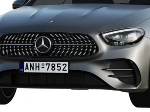 mercedes-benz e-class coupe amg-line 2021 3D Model