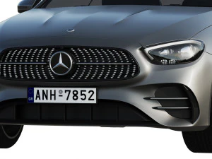 mercedes-benz e-class coupe amg-line 2021 3D Model