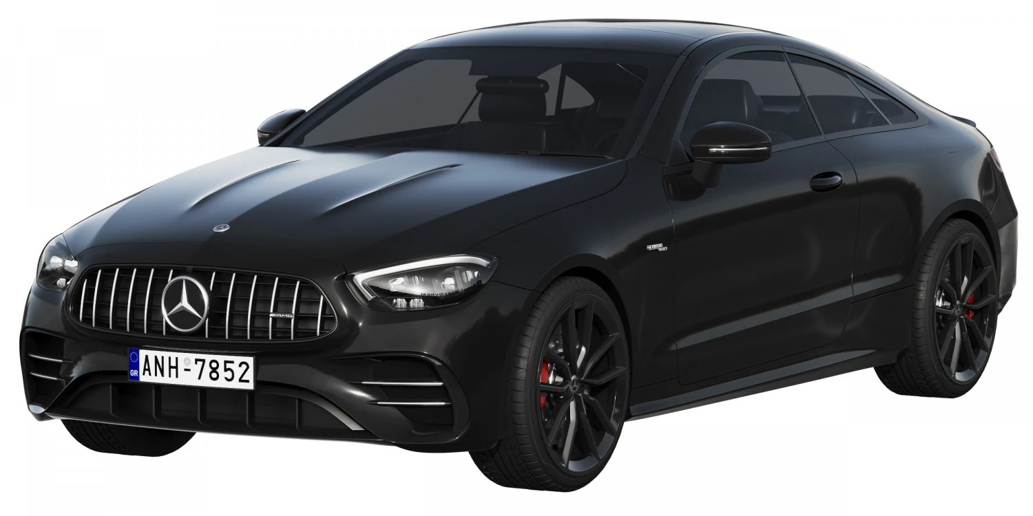mercedes-benz e53 amg coupe 2021 3D Model .c4d .max .obj .3ds .fbx .stl .blend 