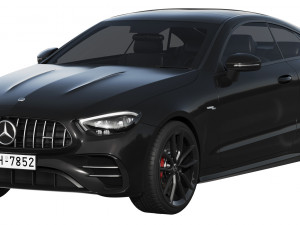 mercedes-benz e53 amg coupe 2021 3D Model