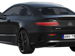 mercedes-benz e53 amg coupe 2021 Model 3D