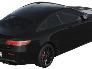 mercedes-benz e53 amg coupe 2021 Model 3D
