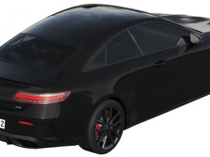 mercedes-benz e53 amg coupe 2021 3D Model