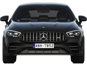 mercedes-benz e53 amg coupe 2021 3D Model