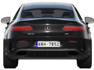 mercedes-benz e53 amg coupe 2021 Model 3D