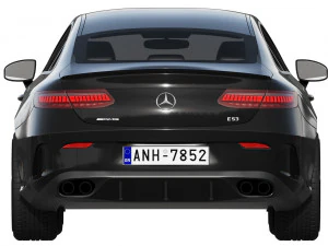 mercedes-benz e53 amg coupe 2021 3D Model