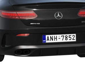 mercedes-benz e53 amg coupe 2021 Model 3D