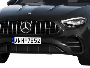 mercedes-benz e53 amg coupe 2021 3D Model
