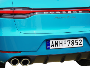 porsche macan turbo 2020 Modello 3D