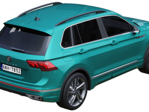 volkswagen tiguan 2021 Modelo 3D