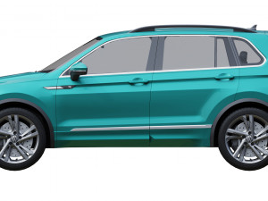 volkswagen tiguan 2021 Modelo 3D