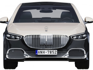 mercedes-benz s-class maybach 2021 Model 3D