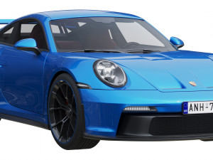 porsche 911 gt3 2021 Modelo 3D