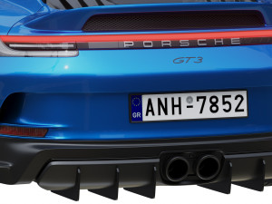 porsche 911 gt3 2021 Modelo 3D