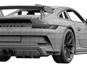 porsche 911 gt3 2021 Modelo 3D