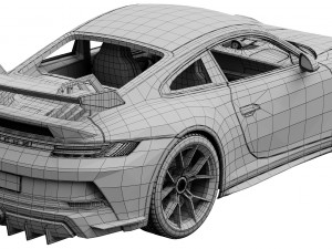 porsche 911 gt3 2021 Modelo 3D