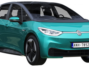 volkswagen id3 3D Model
