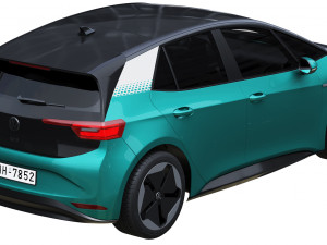 volkswagen id3 3D Model