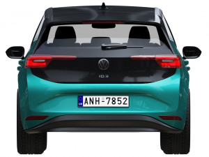 volkswagen id3 3D Model