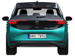 volkswagen id3 3D Model