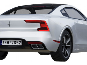 polestar 1 3Dモデル