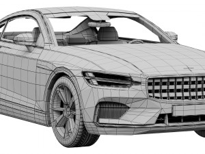 polestar 1 3Dモデル