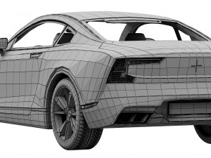 polestar 1 3Dモデル