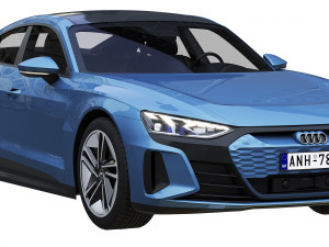 audi rs e-tron gt 3D 模型