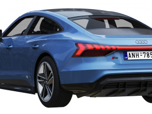 audi rs e-tron gt 3D 模型