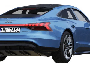 audi rs e-tron gt 3D Model