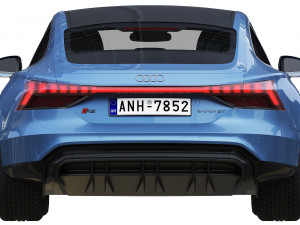 audi rs e-tron gt 3D 模型