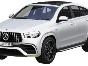 mercedes benz amg gle 63 coupe 2021 3D Model