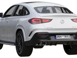 mercedes benz amg gle 63 coupe 2021 3D Model