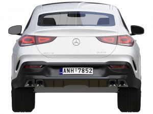 mercedes benz amg gle 63 coupe 2021 3D Model