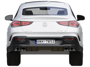 mercedes benz amg gle 63 coupe 2021 3D Model