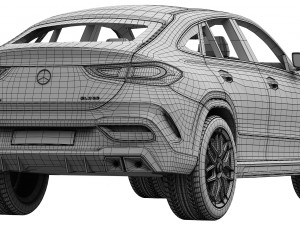 mercedes benz amg gle 63 coupe 2021 3D Model
