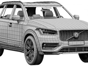 volvo xc90 3D Model