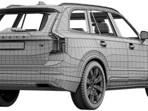 volvo xc90 3D Model