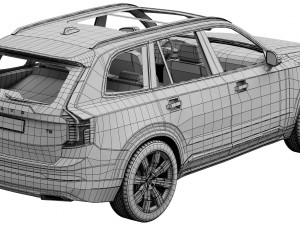 volvo xc90 3D Model