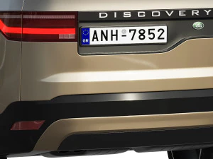 land rover discovery r dynamic 2021 3D Model