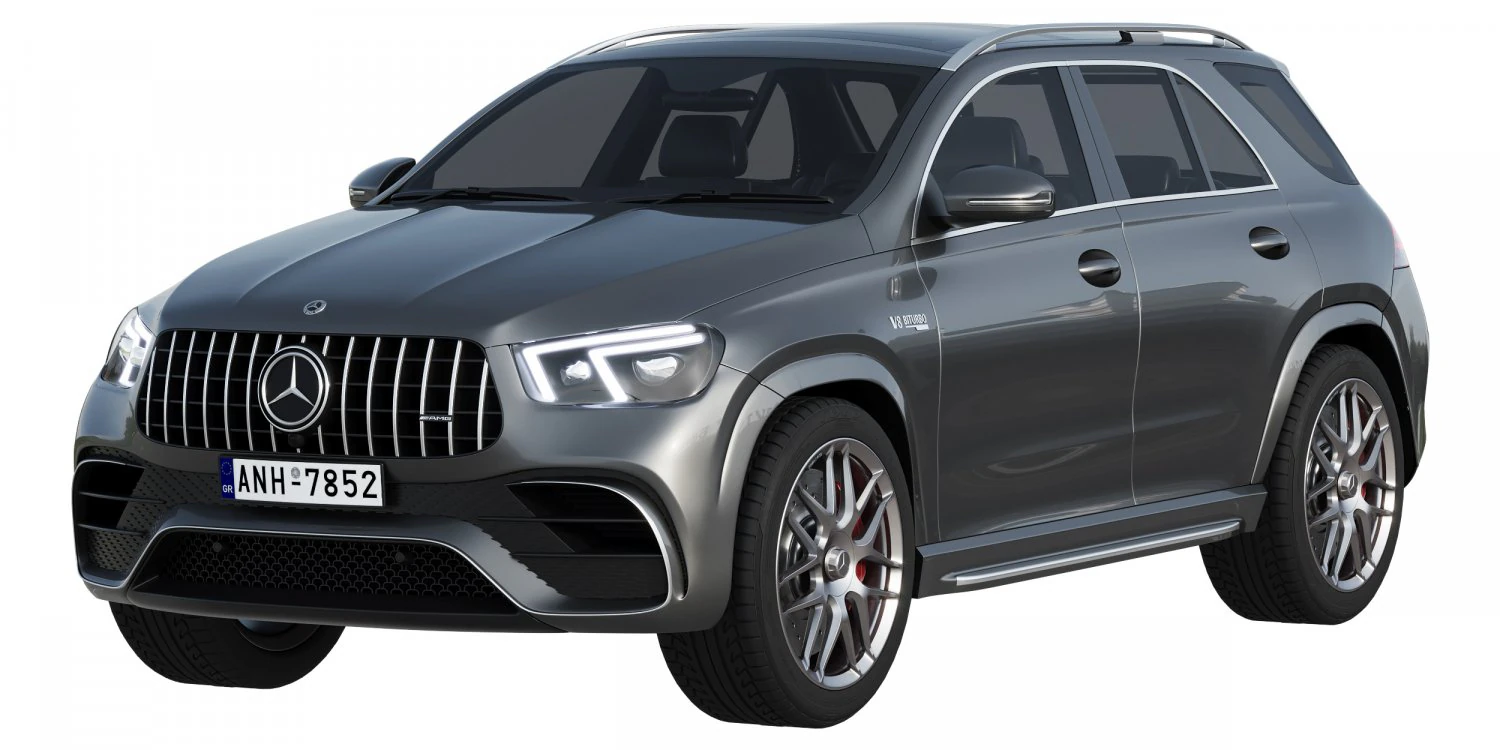 mercedes benz amg gle 63 2021р 3D Модель .c4d .max .obj .3ds .fbx .stl .blend 
