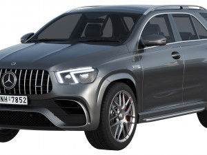 mercedes benz amg gle 63 2021 3D Model